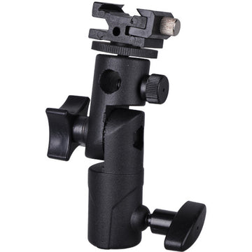Umbrella Holder With Flash Shoe  For Light Stand or 1/4" 3/8"